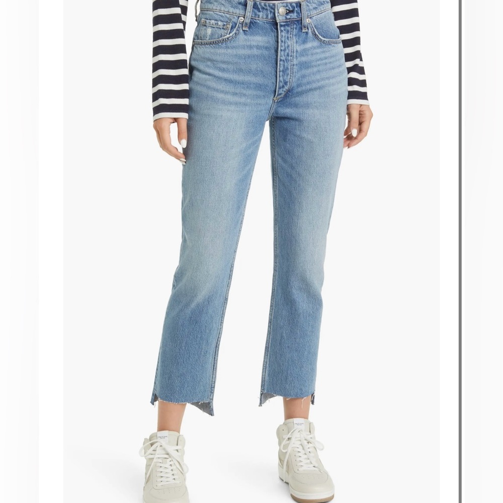 rag and bone nina high rise ankle cigarette Delavan